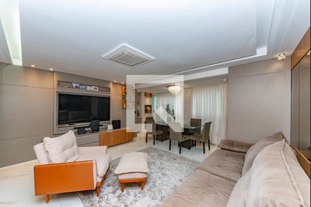 Sala de apartamento para alugar com 3 quartos, 104m² em Vila da Serra, Nova Lima