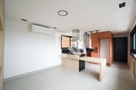 Sala de apartamento à venda com 1 quarto, 60m² em Pinheiros, São Paulo