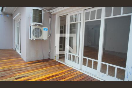 Varanda gourmet e da sala  de casa de condomínio para alugar com 4 quartos, 200m² em Pedra Redonda, Porto Alegre