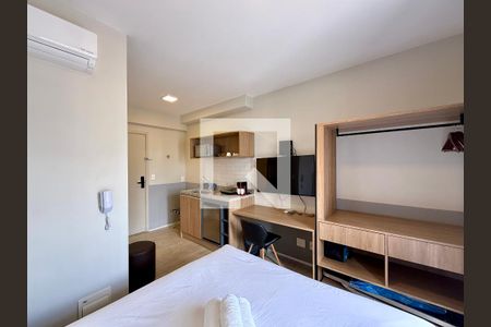 Quarto  de kitnet/studio para alugar com 1 quarto, 22m² em Jardim das Acacias, São Paulo