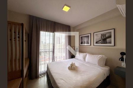 Quarto  de kitnet/studio para alugar com 1 quarto, 22m² em Jardim das Acacias, São Paulo