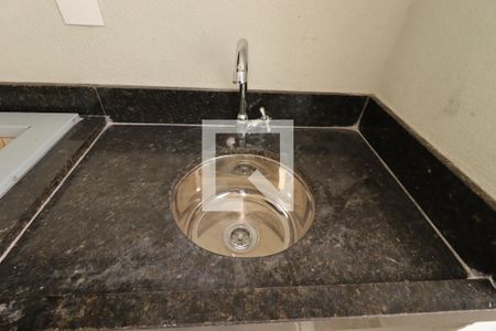 Varanda Gourmet - Pia de apartamento à venda com 3 quartos, 105m² em Vila Assunção, Santo André