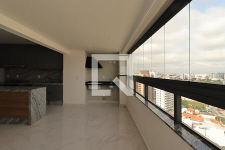Varanda Gourmet de apartamento à venda com 3 quartos, 105m² em Vila Assunção, Santo André