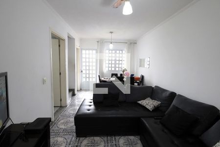Sala de casa de condomínio à venda com 3 quartos, 120m² em Vila Metalúrgica, Santo André