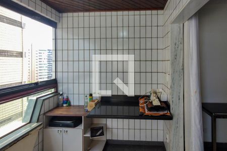 Varanda de apartamento para alugar com 3 quartos, 1117m² em Vila Caiçara, Praia Grande