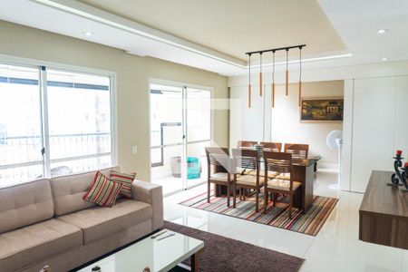 Sala de apartamento à venda com 4 quartos, 142m² em Vila Alexandria, São Paulo