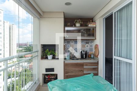 Varanda Gourmet de apartamento à venda com 2 quartos, 65m² em Barra Funda, São Paulo