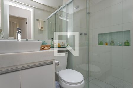 Banheiro Social de apartamento à venda com 2 quartos, 65m² em Barra Funda, São Paulo