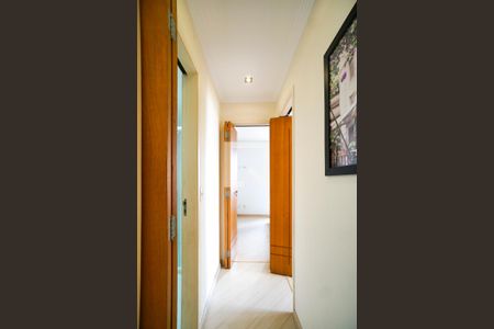 Corredor dos quartos de apartamento para alugar com 2 quartos, 60m² em Tatuapé, São Paulo