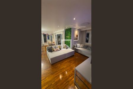 Sala de apartamento para alugar com 3 quartos, 123m² em Jardim, Santo André