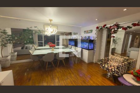 Sala de jantar de apartamento para alugar com 3 quartos, 123m² em Jardim, Santo André
