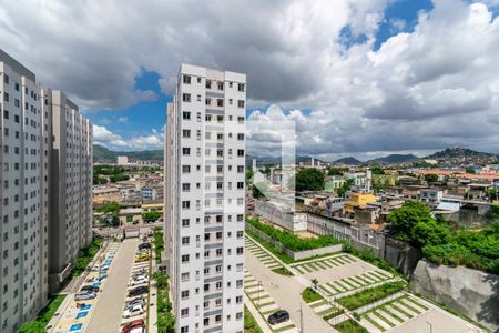 Vista da Sala de apartamento para alugar com 2 quartos, 45m² em Bonsucesso, Rio de Janeiro