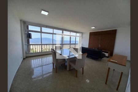 Sala de apartamento para alugar com 3 quartos, 143m² em Itararé, São Vicente