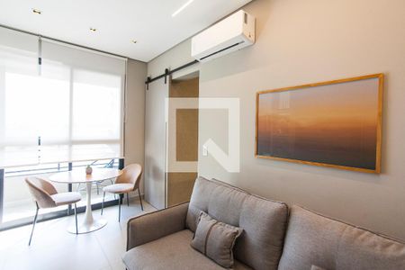 Sala de apartamento para alugar com 1 quarto, 34m² em Saraiva, Uberlândia