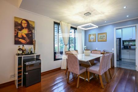 Sala de Jantar de apartamento à venda com 4 quartos, 190m² em Vila Andrade, São Paulo