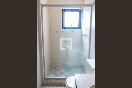 Banheiro da Suíte 1 de apartamento à venda com 3 quartos, 124m² em Vila Mascote, São Paulo