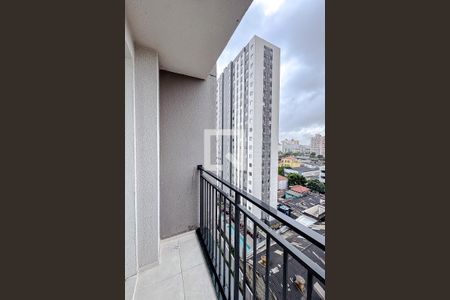 Varanda da Sala de apartamento para alugar com 2 quartos, 39m² em Belenzinho, São Paulo