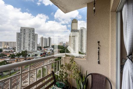 Varanda de apartamento à venda com 2 quartos, 53m² em Barra Funda, São Paulo