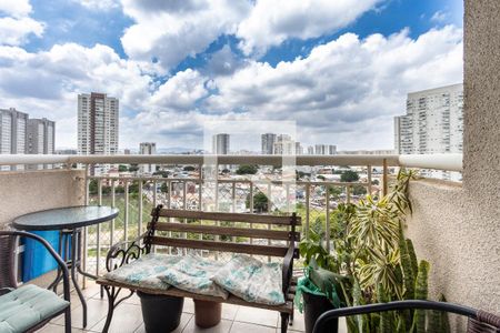 Varanda de apartamento à venda com 2 quartos, 53m² em Barra Funda, São Paulo