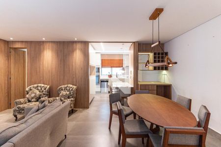 Sala de apartamento para alugar com 3 quartos, 123m² em Santa Cecilia, São Paulo