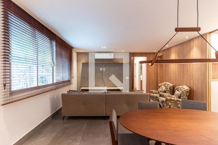 Sala de apartamento para alugar com 3 quartos, 123m² em Santa Cecilia, São Paulo