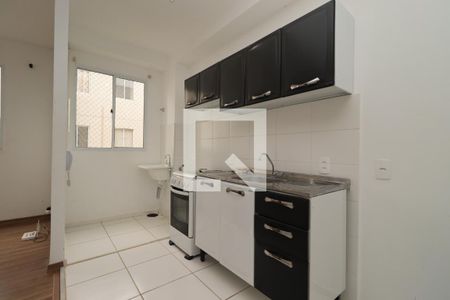 Cozinha de apartamento para alugar com 2 quartos, 43m² em (O-16), Ribeirão Preto