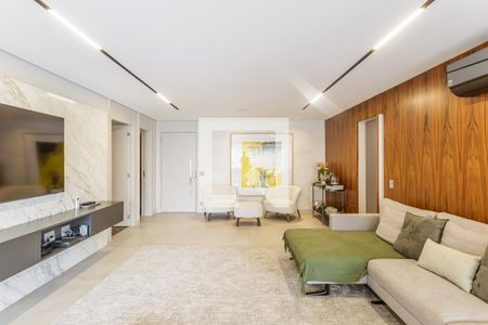 Sala de apartamento à venda com 3 quartos, 149m² em Indianópolis, São Paulo