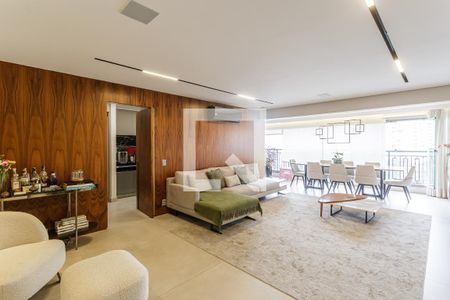 Sala de apartamento à venda com 3 quartos, 149m² em Indianópolis, São Paulo