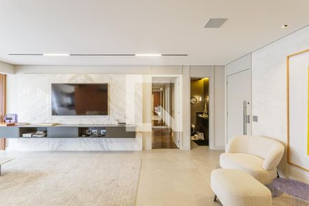 Sala de apartamento à venda com 3 quartos, 149m² em Indianópolis, São Paulo