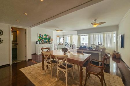 Sala de apartamento para alugar com 3 quartos, 200m² em Pitangueiras, Guarujá