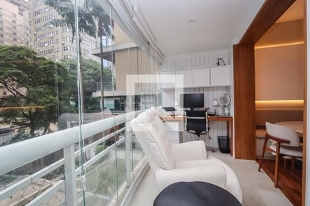 Varanda de apartamento para alugar com 2 quartos, 80m² em Jardim Paulista, São Paulo