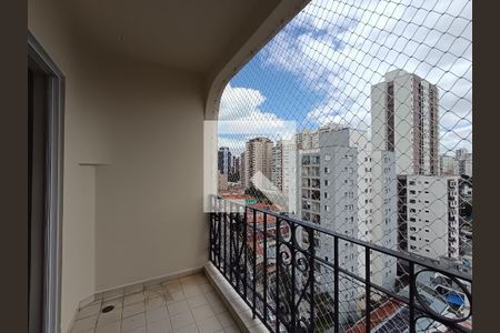 Varanda Sala de apartamento à venda com 3 quartos, 102m² em Vila Monte Alegre, São Paulo