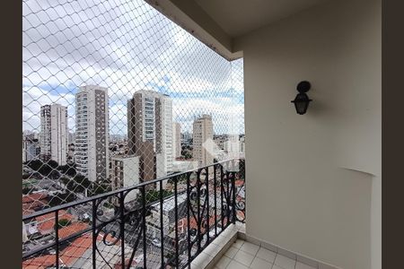 Varanda Sala de apartamento à venda com 3 quartos, 102m² em Vila Monte Alegre, São Paulo