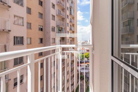 Sacada da Sala de apartamento para alugar com 2 quartos, 36m² em Bom Retiro, São Paulo