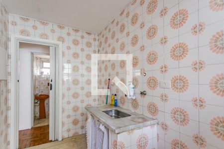 Cozinha e Área de Serviço de apartamento à venda com 1 quarto, 32m² em Liberdade, São Paulo