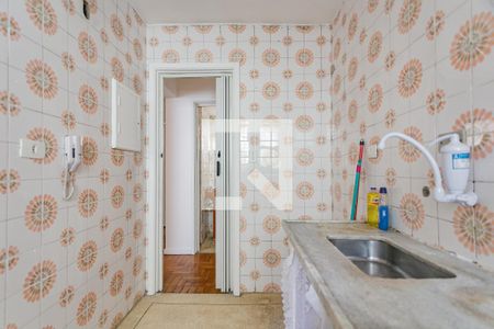 Cozinha e Área de Serviço de apartamento à venda com 1 quarto, 32m² em Liberdade, São Paulo