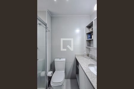 Banheiro de kitnet/studio à venda com 1 quarto, 22m² em Paraíso, São Paulo