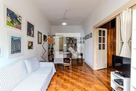 Sala de apartamento à venda com 1 quarto, 50m² em Santa Cecilia, São Paulo