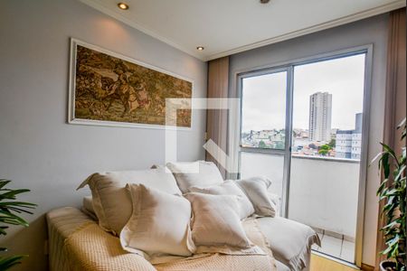 Sala de apartamento à venda com 3 quartos, 61m² em Vila Luzita, Santo André