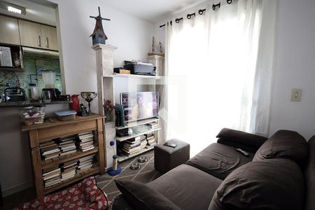 Sala de apartamento à venda com 2 quartos, 50m² em Parque Sao Vicente, Santo André