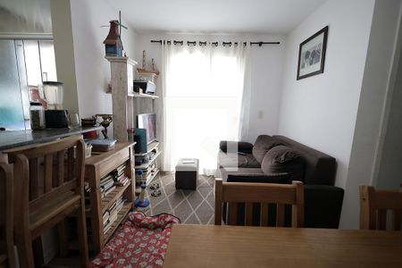 Sala de apartamento à venda com 2 quartos, 50m² em Parque Sao Vicente, Santo André