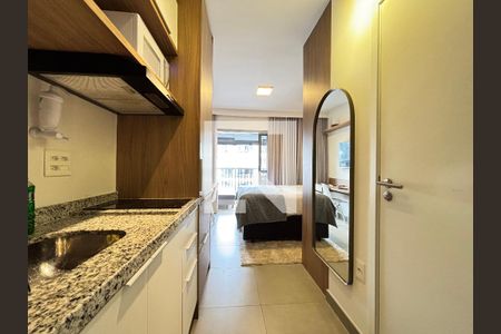 Studio de kitnet/studio para alugar com 1 quarto, 34m² em Moema, São Paulo