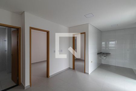 Sala/Cozinha/Área de Serviço  de apartamento à venda com 2 quartos, 42m² em Vila Talarico, São Paulo