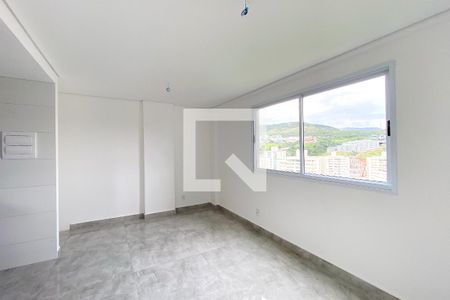 Sala de apartamento à venda com 2 quartos, 55m² em Buritis, Belo Horizonte
