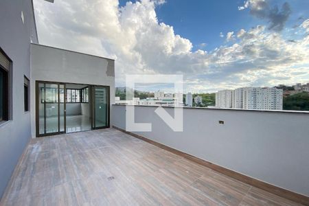 Varanda da Sala de apartamento à venda com 3 quartos, 171m² em Buritis, Belo Horizonte
