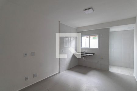 Sala/Cozinha/Área de Serviço  de apartamento à venda com 1 quarto, 36m² em Vila Talarico, São Paulo