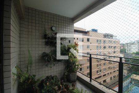 Sala - Varanda de apartamento para alugar com 3 quartos, 343m² em Jacarepaguá, Rio de Janeiro