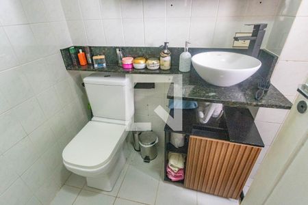 Banheiro da suíte  de apartamento à venda com 3 quartos, 70m² em Suiço, São Bernardo do Campo