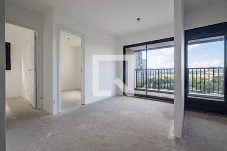 Sala/Cozinha de apartamento à venda com 2 quartos, 46m² em Pinheiros, São Paulo