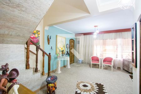 Sala de casa à venda com 4 quartos, 425m² em Cidade São Jorge, Santo André